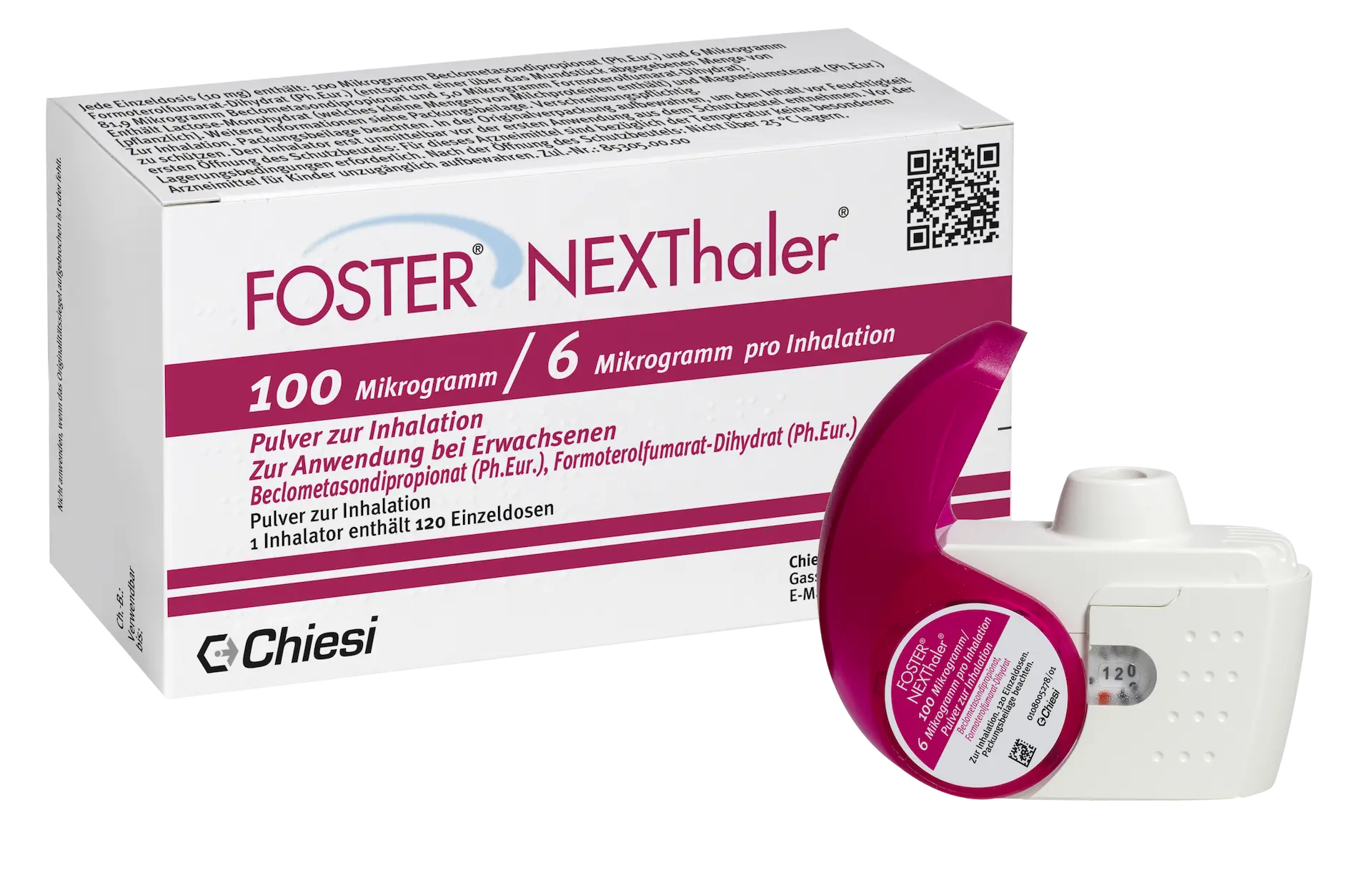 FOSTER ® NEXThaler ® 100 micrograms /6 micrograms per dose, powder for  inhalation